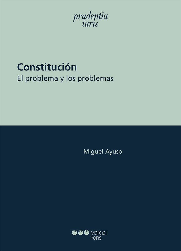 Constitución, de Ayuso, Miguel | portada del libro