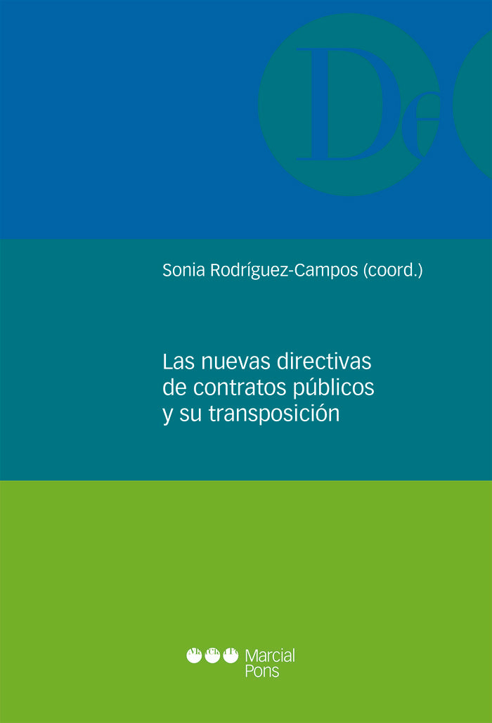 Las nuevas directivas de contratos públicos y su transposición, de Varios autores | portada del libro