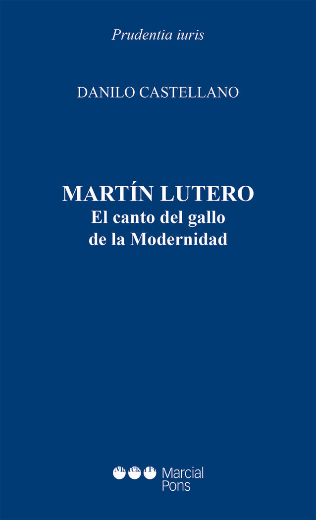 Martín Lutero, de Castellano, Danilo | portada del libro