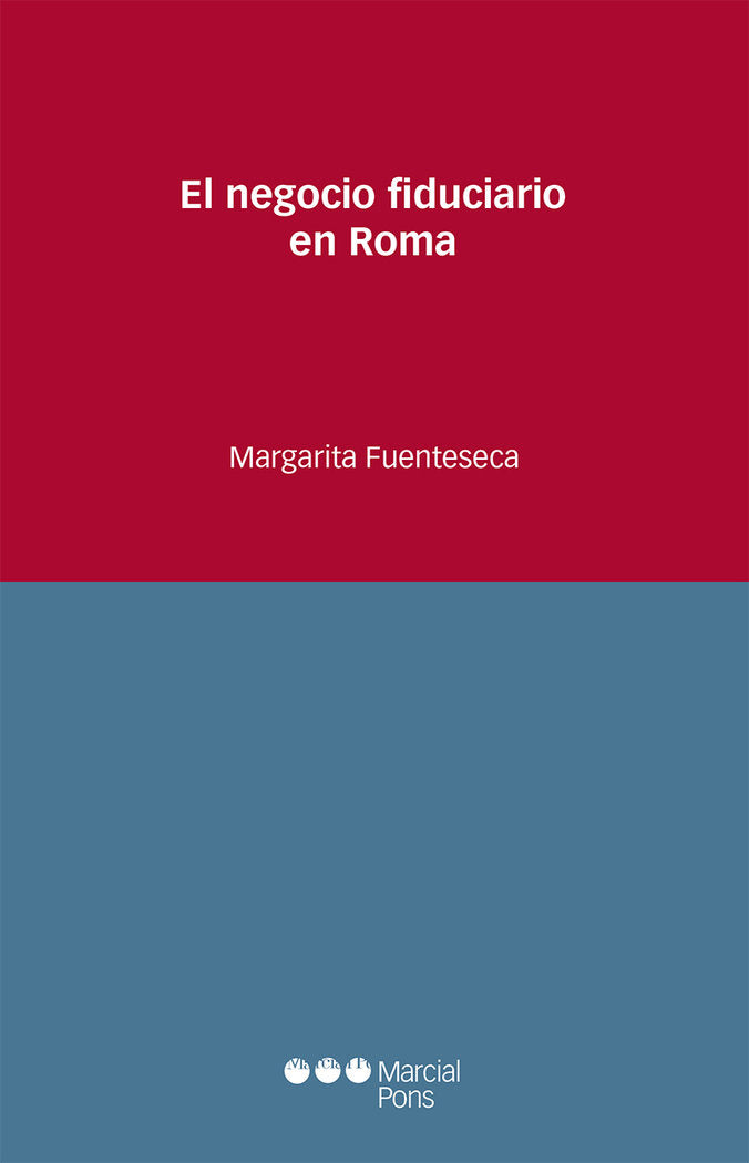 El negocio fiduciario en Roma, de Fuenteseca, Margarita | portada del libro