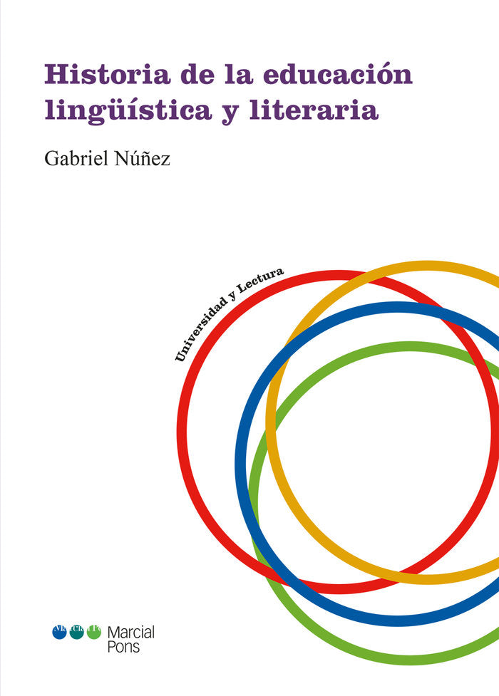 Historia de la educación lingüística y literaria, de Núñez, Gabriel | portada del libro