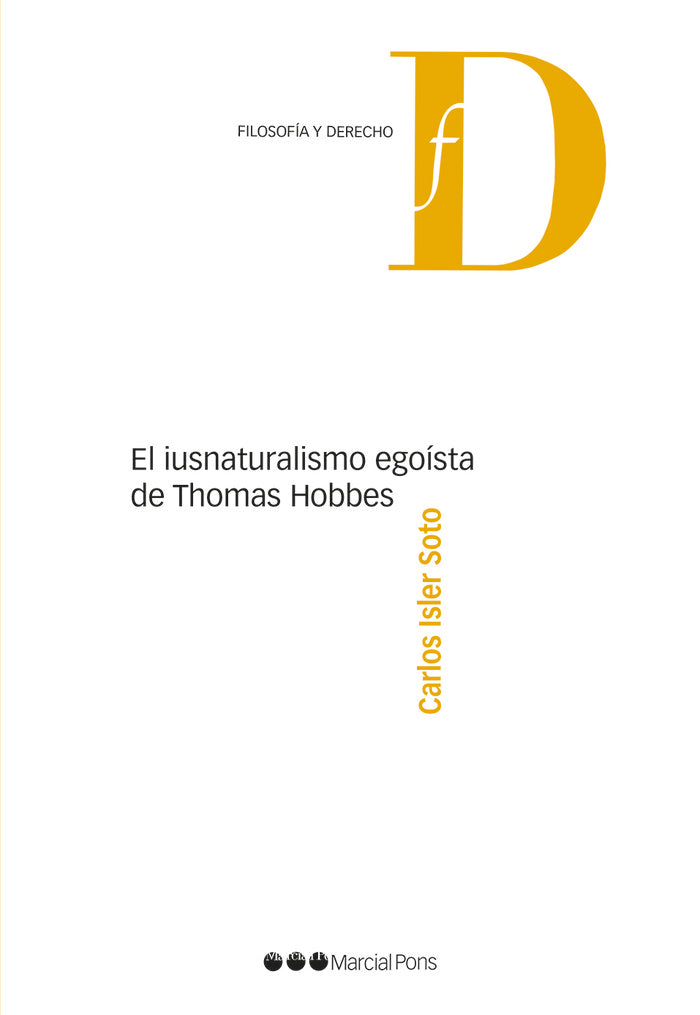 El iusnaturalismo egoísta de Thomas Hobbes, de Isler Soto, Carlos | portada del libro