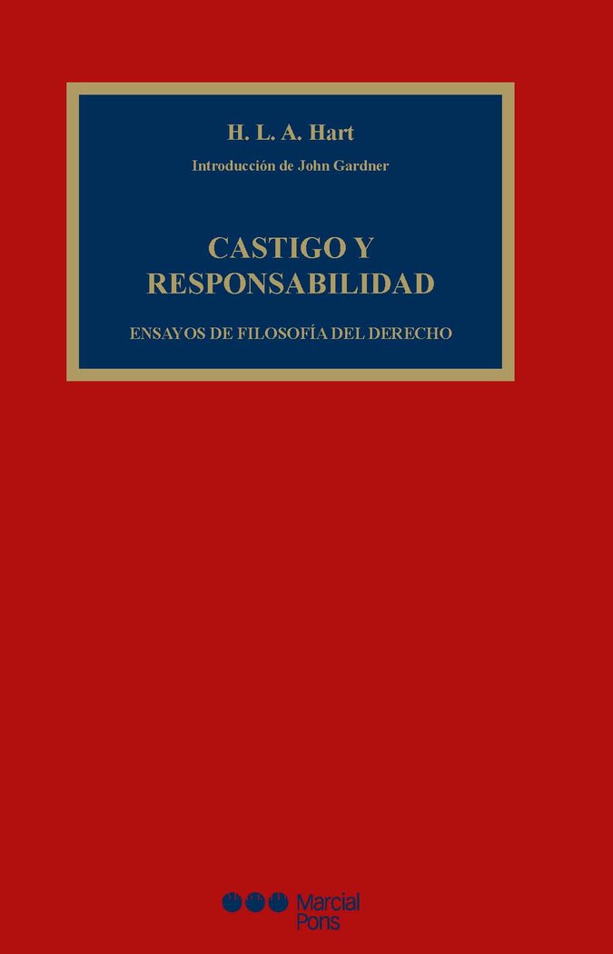 Castigo y responsabilidad, de Hart, H. L. A. | portada del libro