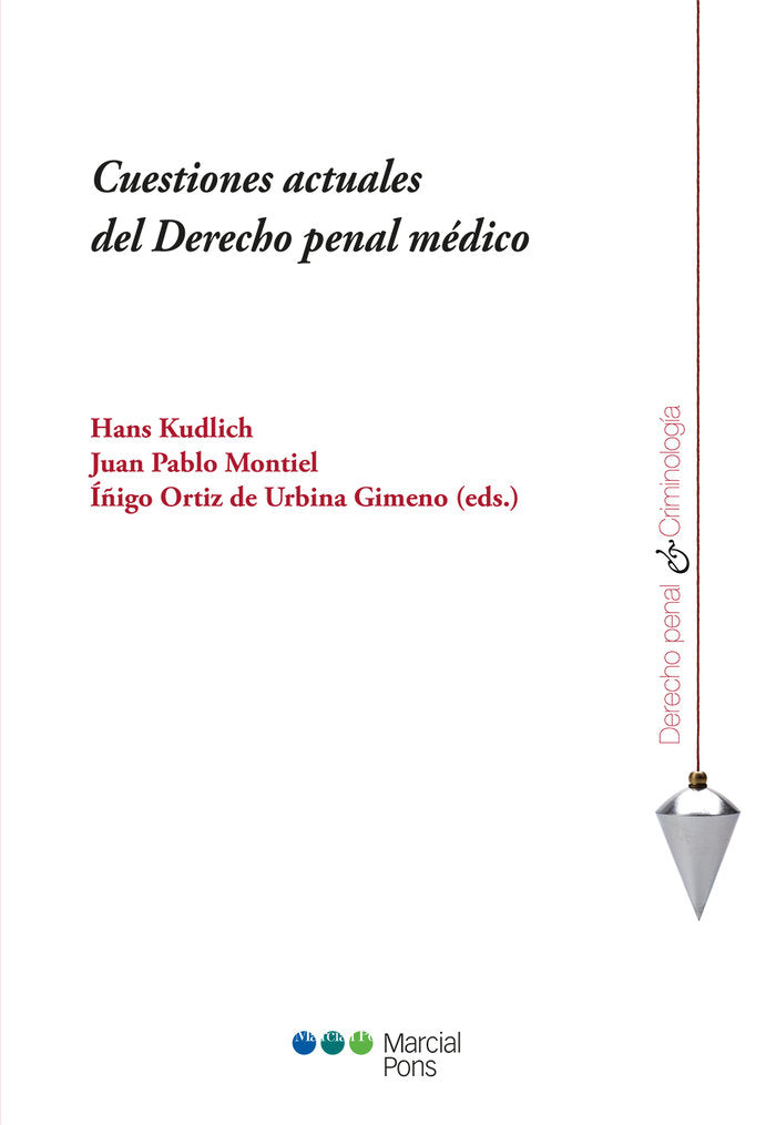 Cuestiones actuales del Derecho penal médico, de Varios autores | portada del libro