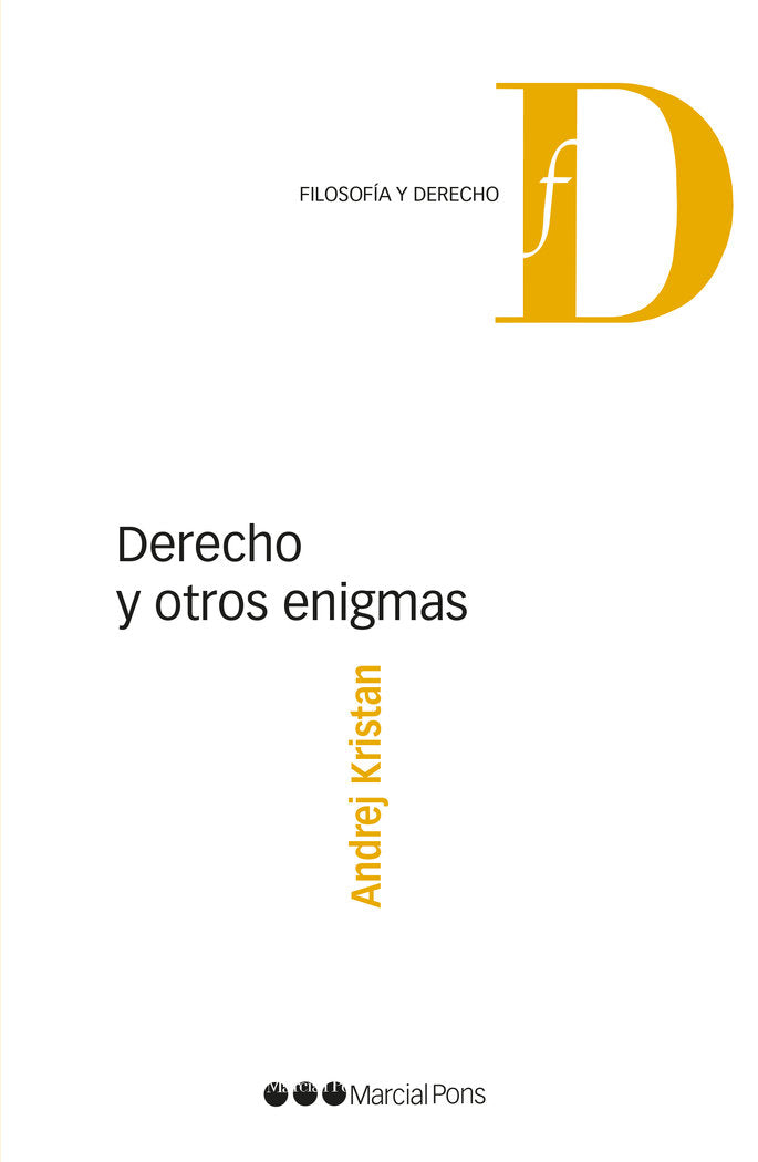 Derecho y otros enigmas, de Kristan, Andrej | portada del libro
