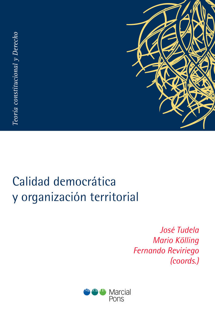 Calidad democrática y organización territorial, de Varios autores | portada del libro