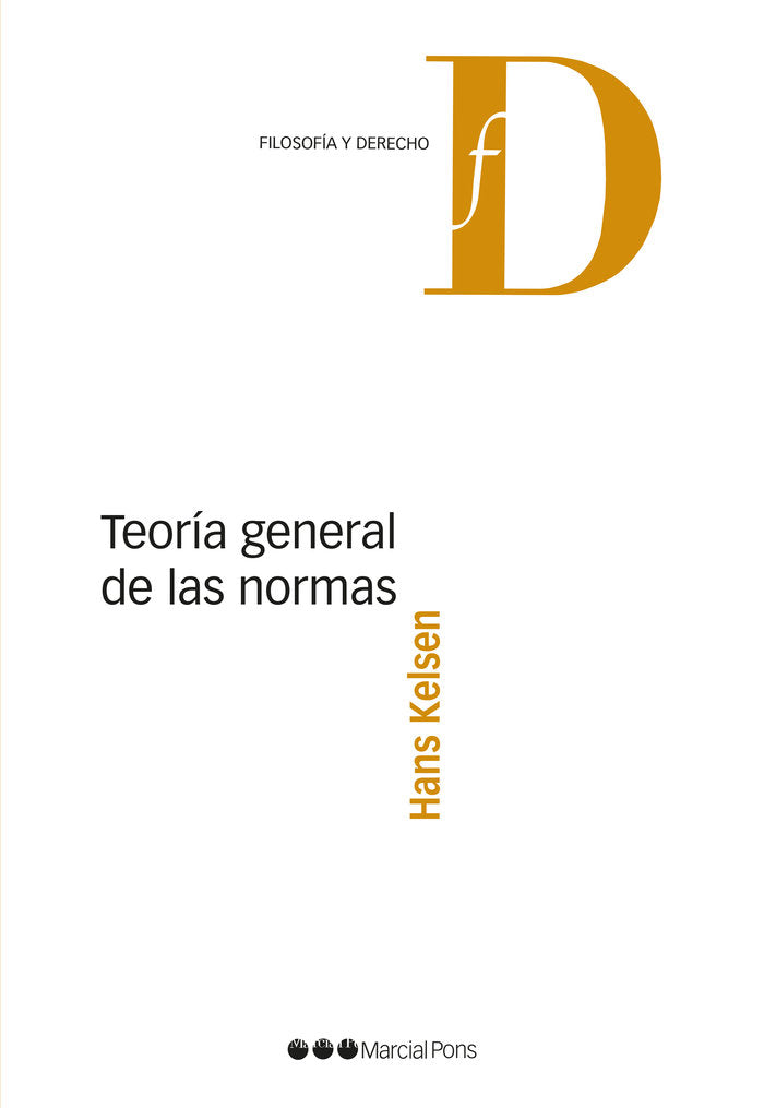 Teoría general de las normas, de Kelsen, Hans | portada del libro