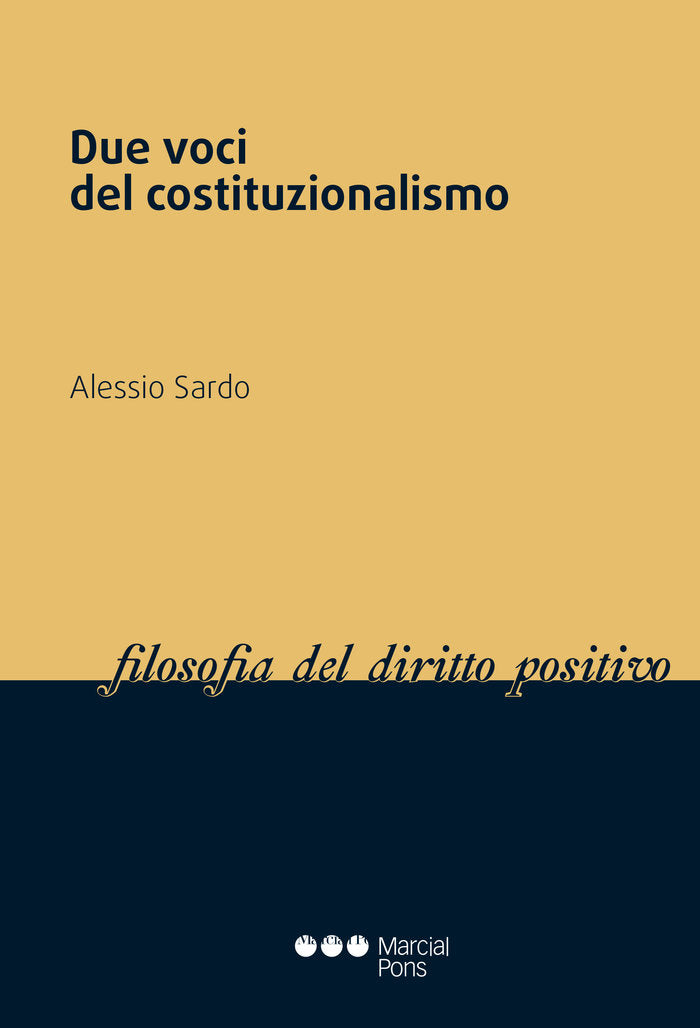 Due voci del costituzionalismo, de Sardo, Alessio | portada del libro