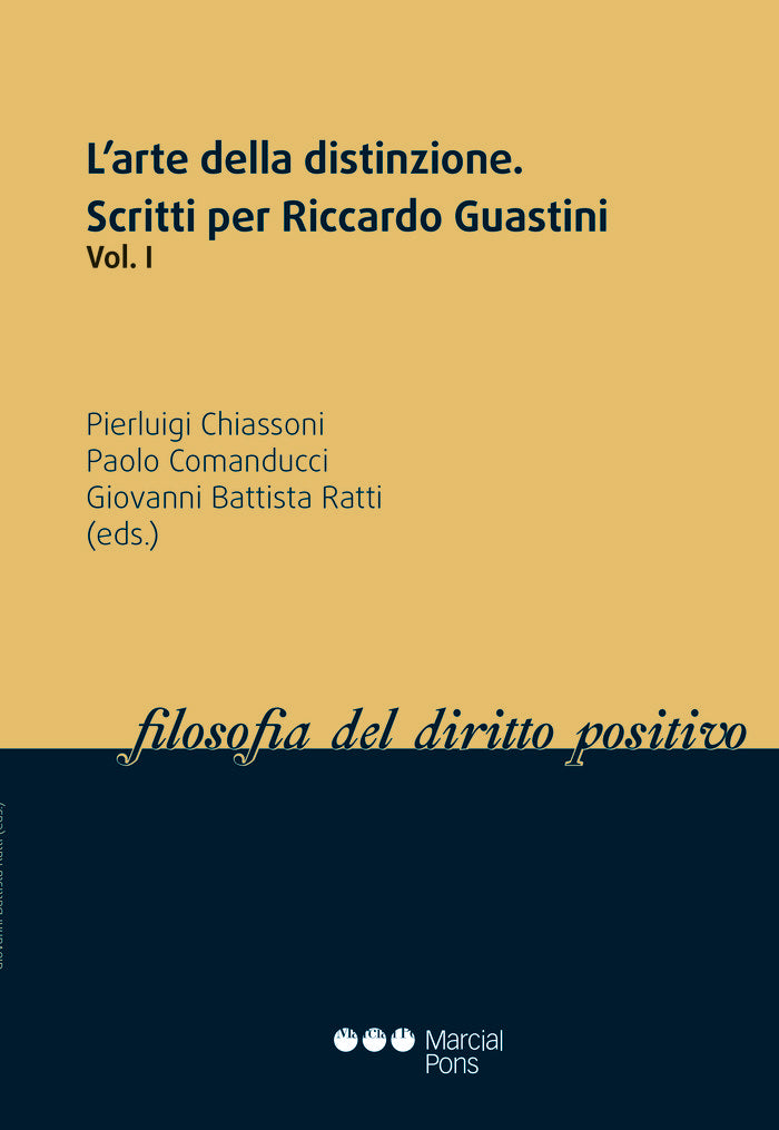 L'arte della distinzione | portada del libro