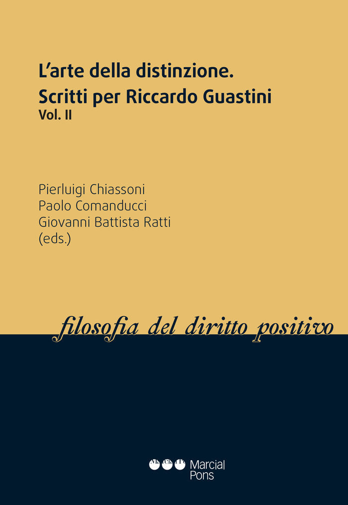 L'arte della distinzione, de COMANDUCCI, PAOLO | portada del libro