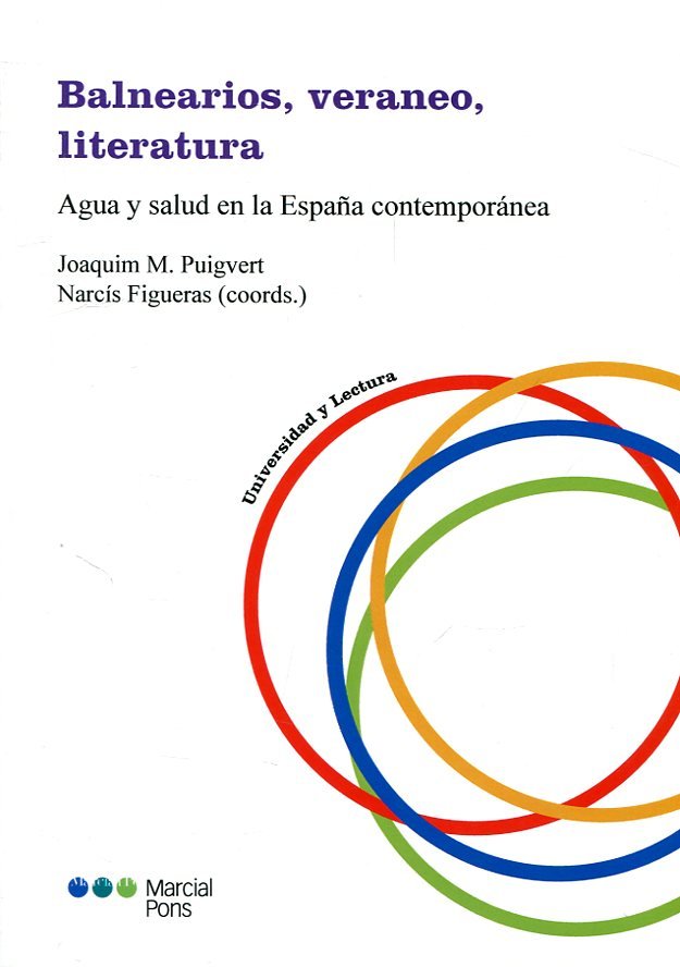 Balnearios, veraneo, literatura | portada del libro
