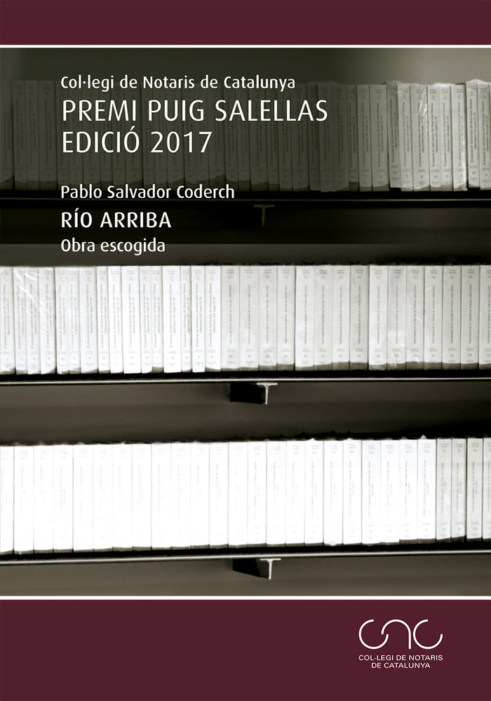 Río arriba: obra escogida, de Salvador Coderch, Pablo | portada del libro