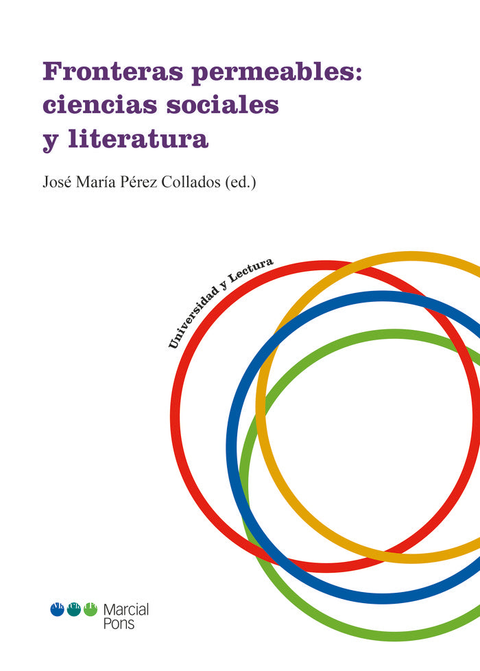 Fronteras permeables: ciencias sociales y literatura, de PEREZ COLLADOS,JOSE MARIA | portada del libro