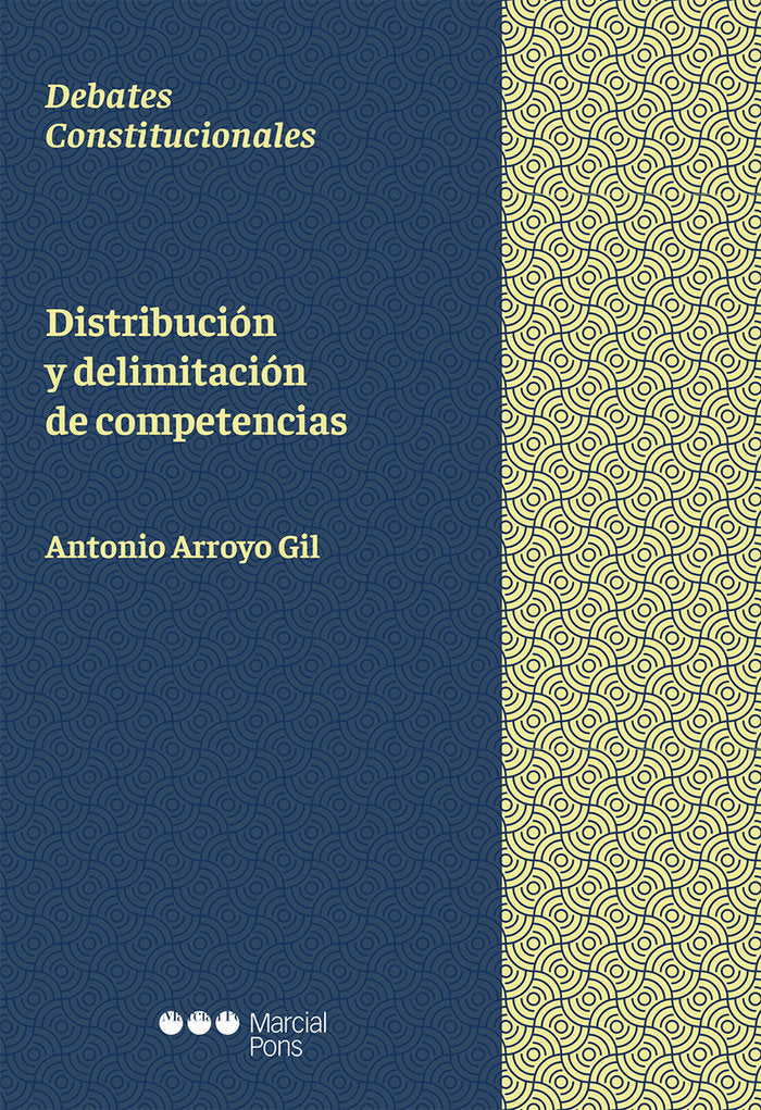 Distribución y delimitación de competencias, de Arroyo Gil, Antonio | portada del libro