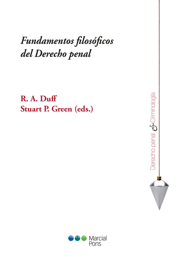 Fundamentos filosóficos del Derecho penal, de Duff, R.A. | portada del libro