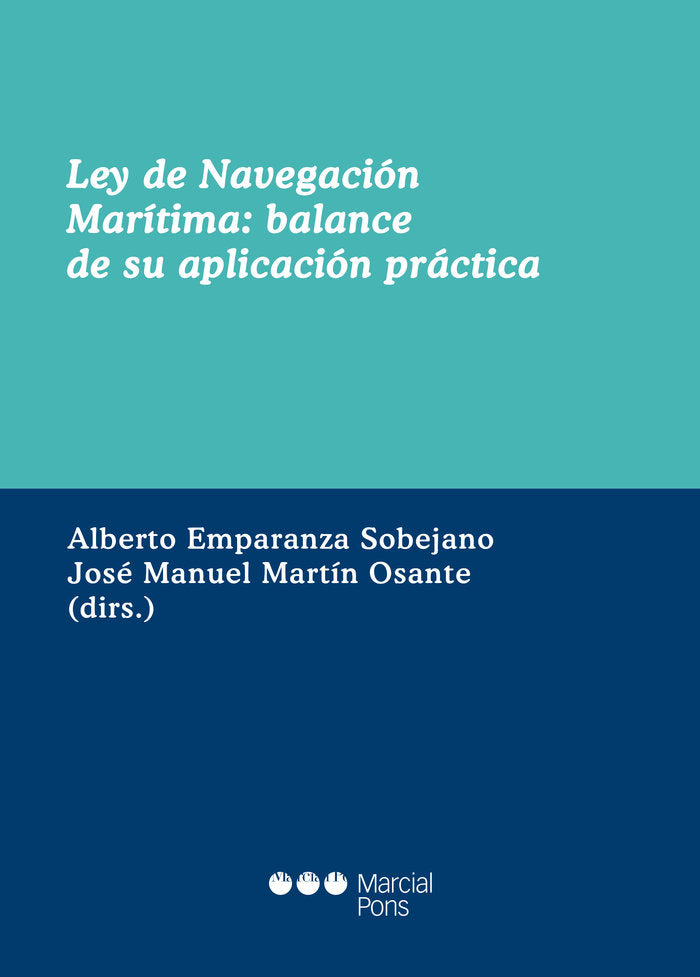 Ley de Navegación Marítima, de MARTIN OSANTE, JOSE MANUEL | portada del libro