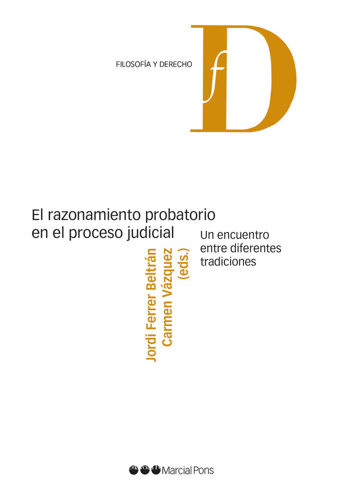 El razonamiento probatorio en el proceso judicial, de FERRER BELTRAN, JORDI | portada del libro