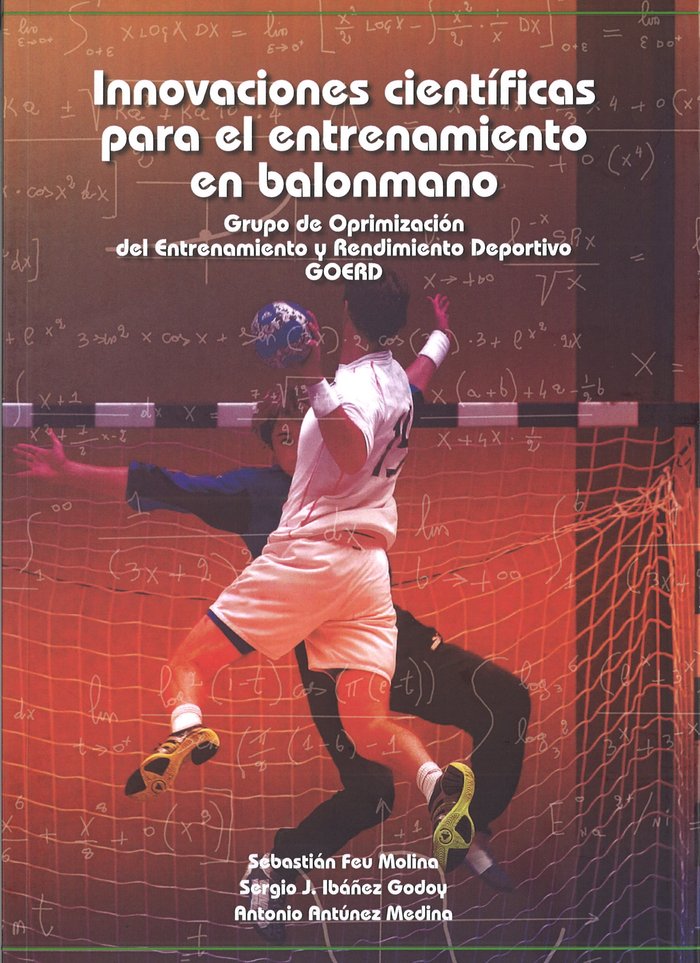 Innovaciones científicas para el entrenamiento en balonmano, de Feu Molina | portada del libro