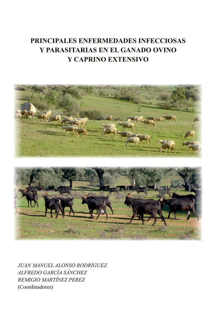 Principales enfermedades infecciosas y parasitarias en el ganado ovino y caprino extensivo | portada del libro