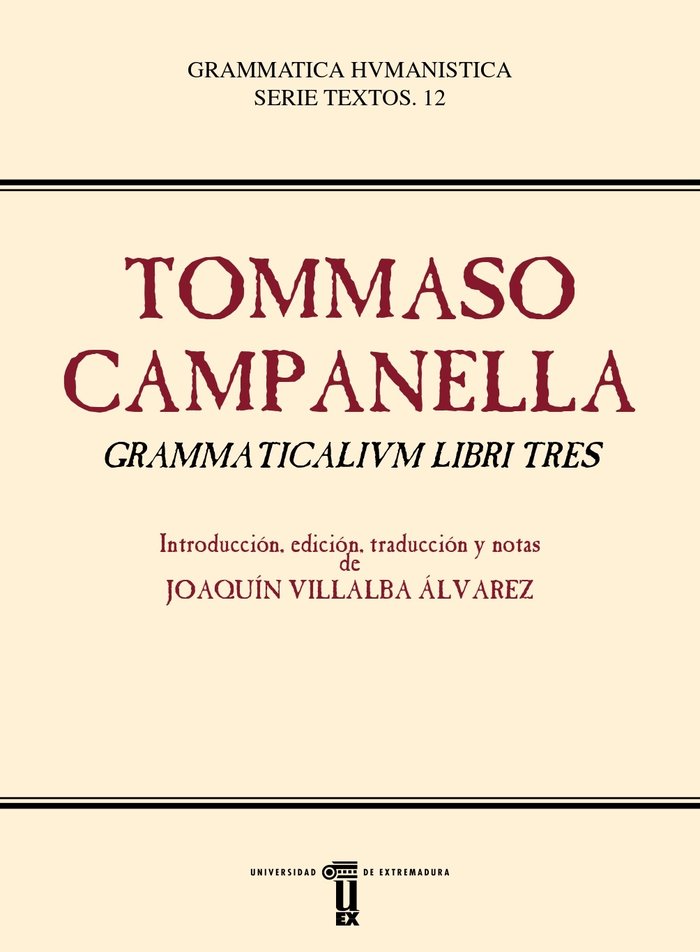 Tommaso Campanella | portada del libro