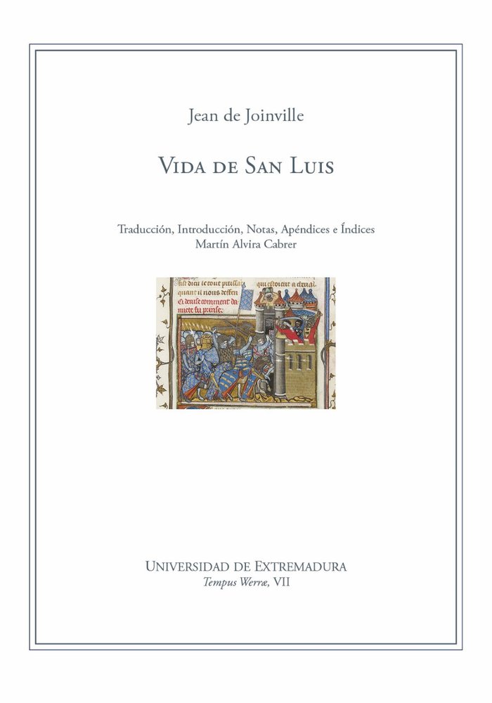 Vida de San Luis, de DE JOINVILLE, JEAN | portada del libro