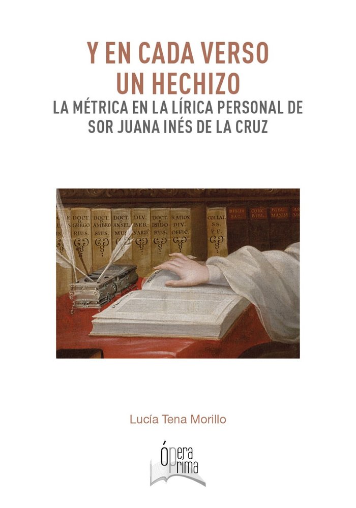 Y EN CADA VERSO UN HECHIZO, de TENA MORILLO, LUCIA | portada del libro