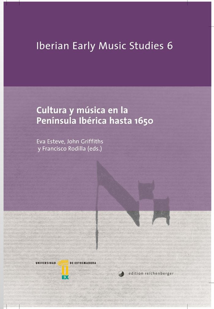 CULTURA Y MUSICA EN LA PENINSULA IBERICA HASTA 1650 | portada del libro