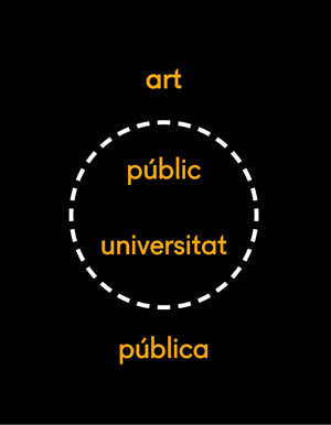 XX Mostra art públic / universitat pública 2017, de Varios autores | portada del libro