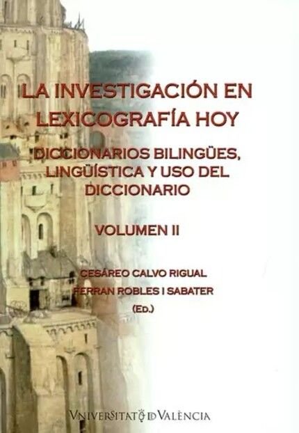 La investigación en lexicografía hoy, de Varios autores | portada del libro