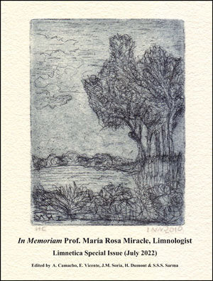 IN MEMORIAM MARIA ROSA MIRACLE LIMNOLOGIST, de AA.VV. | portada del libro