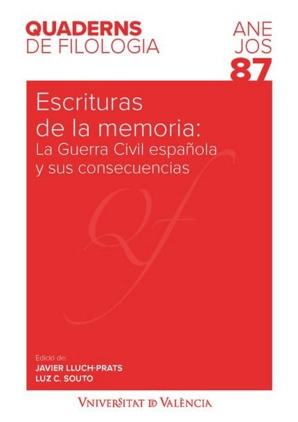 ESCRITURAS DE LA MEMORIA, de VARIOS AUTORES | portada del libro
