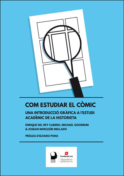 COM ESTUDIAR EL COMIC, de DEL REY CABERO, ENRIQUE | portada del libro
