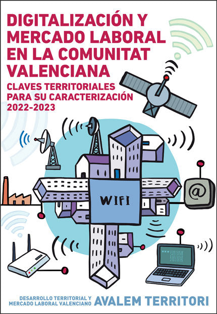 DIGITALIZACION Y MERCADO LABORAL EN LA COMUNITAT VALENCIANA, de VARIOS AUTORES | portada del libro
