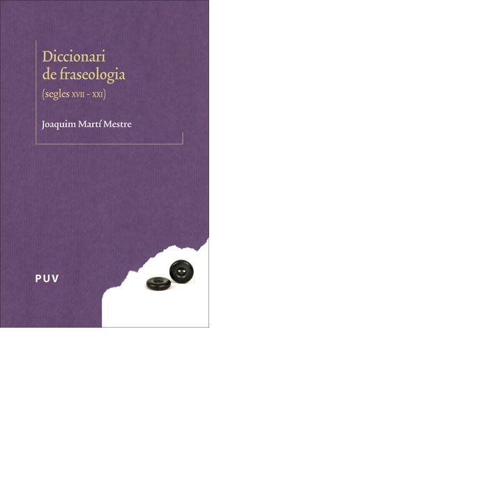 Diccionari de fraseologia, de Martí Mestre, Joaquim | portada del libro