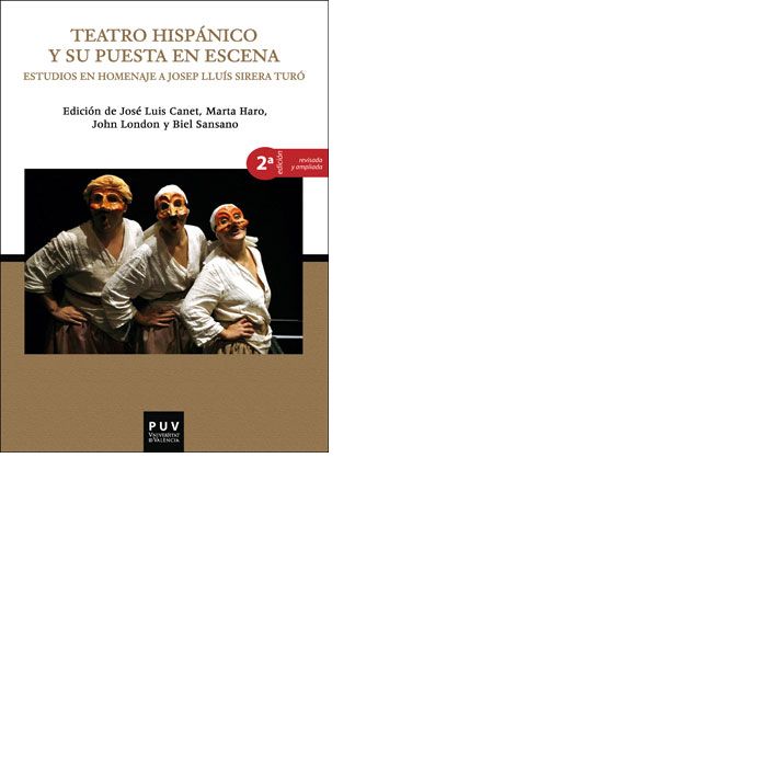 Teatro hispánico y su puesta en escena, 2a ed., de Varios autores | portada del libro