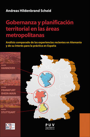 Gobernanza y planificación territorial en las áreas metropolitanas, de Hildenbrand Scheid | portada del libro