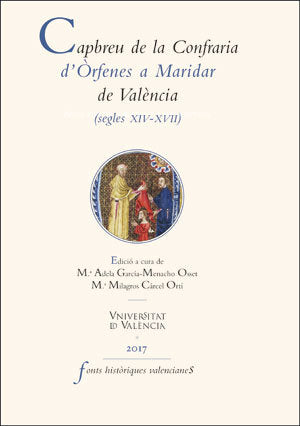 Capbreu de la Confraria d'Òrfenes a Maridar de València (segles XIV-XVII), de Varios autores | portada del libro