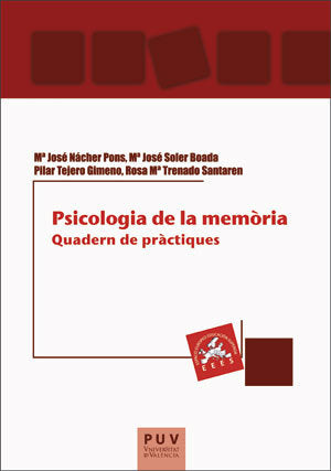 Psicologia de la memòria, de Nácher Pons, Mª José | portada del libro