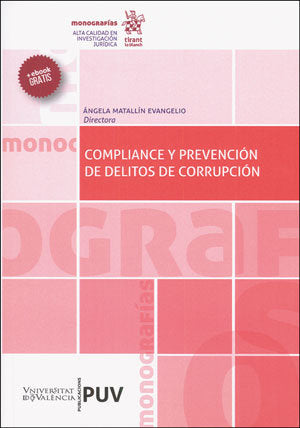 Compliance y prevención de delitos de corrupción, de Varios autores | portada del libro