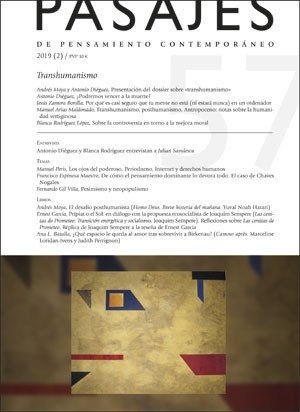 Transhumanismo, de Varios autores | portada del libro
