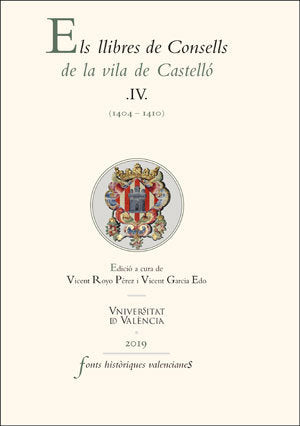 Els llibres de Consells de la vila de Castelló IV, de Varios autores | portada del libro