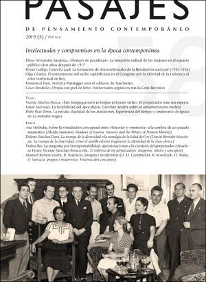 Intelectuales y compromisos en la época contemporánea, de Varios autores | portada del libro