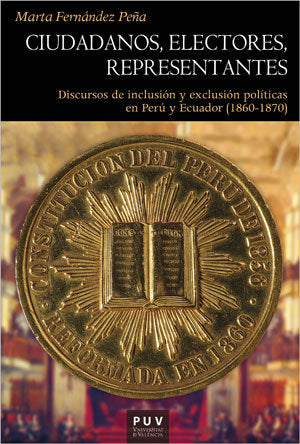 Ciudadanos, electores, representantes, de Fernández Peña, Marta | portada del libro