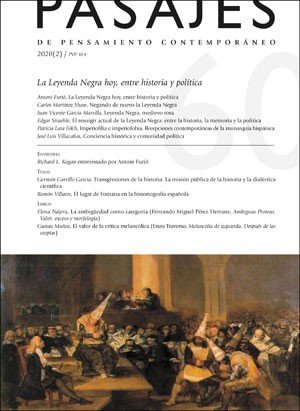 La Leyenda Negra hoy, entre historia y política, de Varios autores | portada del libro