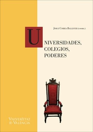 Universidades, colegios, poderes, de AA.VV. | portada del libro