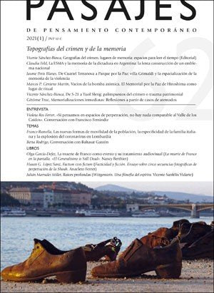 TOPOGRAFIAS DEL CRIMEN Y DE LA MEMORIA, de AA.VV. | portada del libro