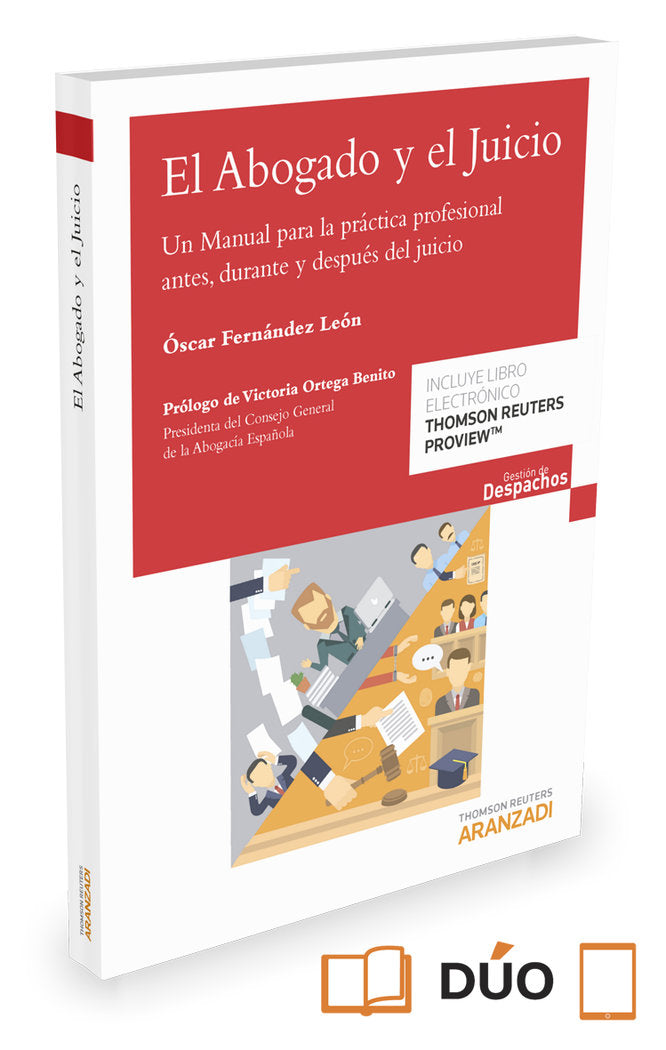 El Abogado y el Juicio (Papel + e-book), de Fernández León, Óscar | portada del libro
