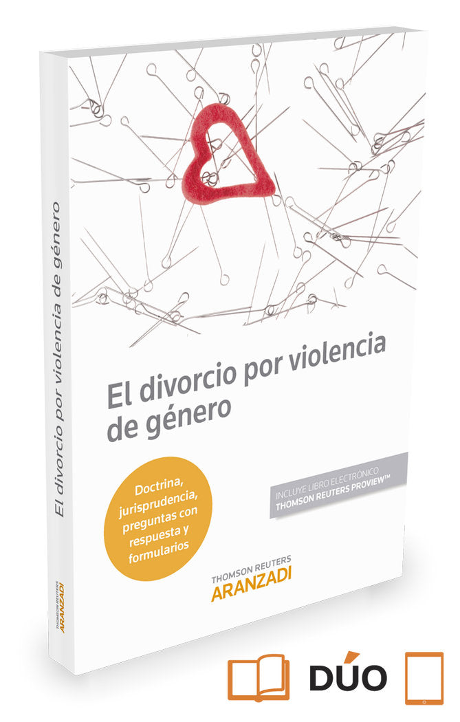 El divorcio por violencia de género (Papel + e-book), de Aranzadi, Departamento de Redacción | portada del libro