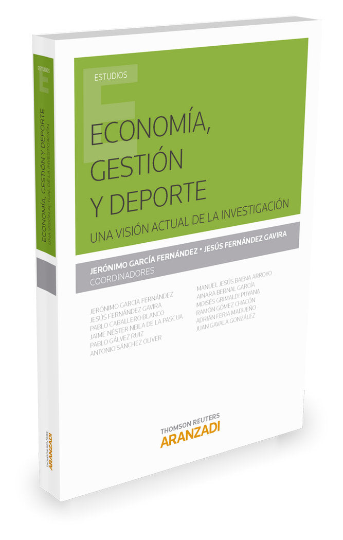 Economía, gestión y deporte. Una visión actual de la investigación., de Fernández Gavira, Jesús | portada del libro