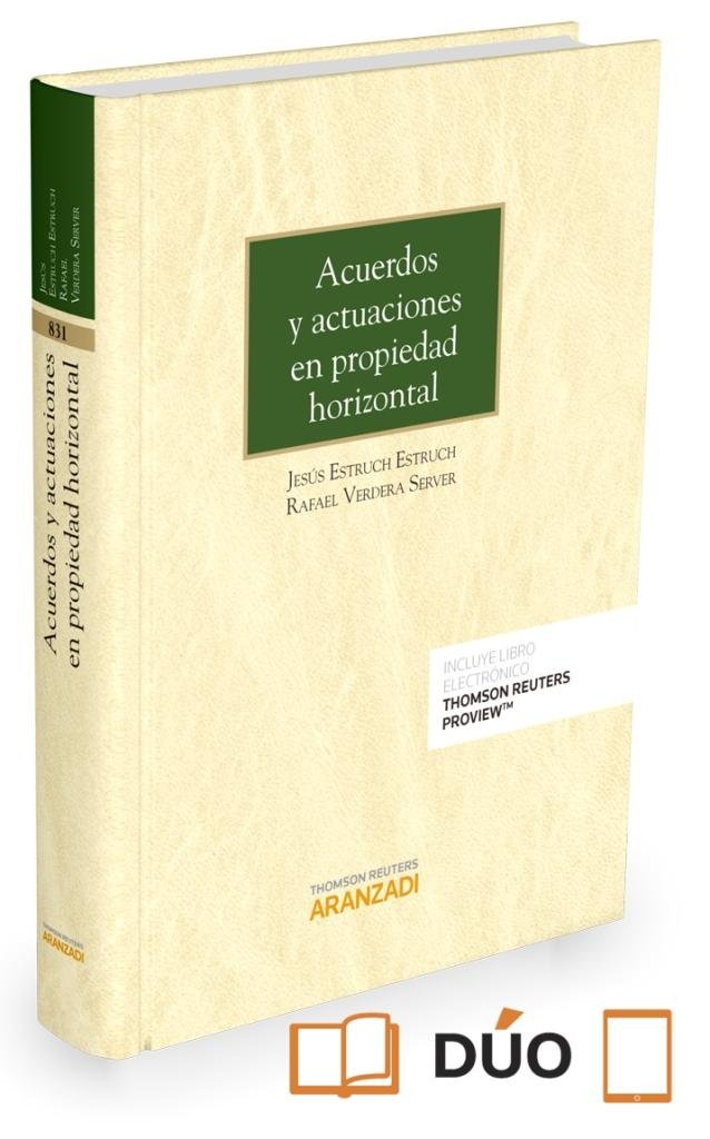 Acuerdos y actuaciones en propiedad horizontal (Papel + e-book), de Estruch Estruch, Jesús | portada del libro